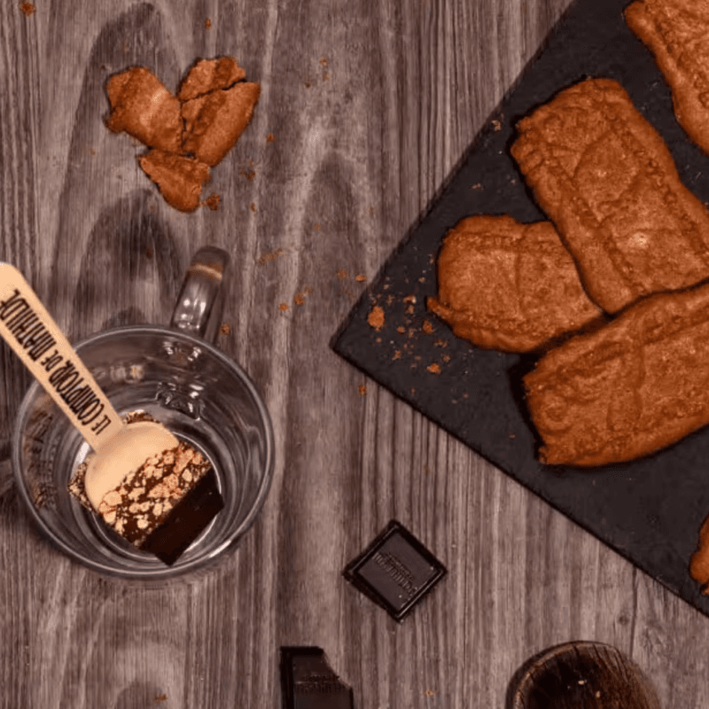 Kakaopinne - Melkesjokolade med speculoos