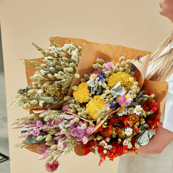 Hovedbilde Dried Flowers - Classic Bouquet - Oransj