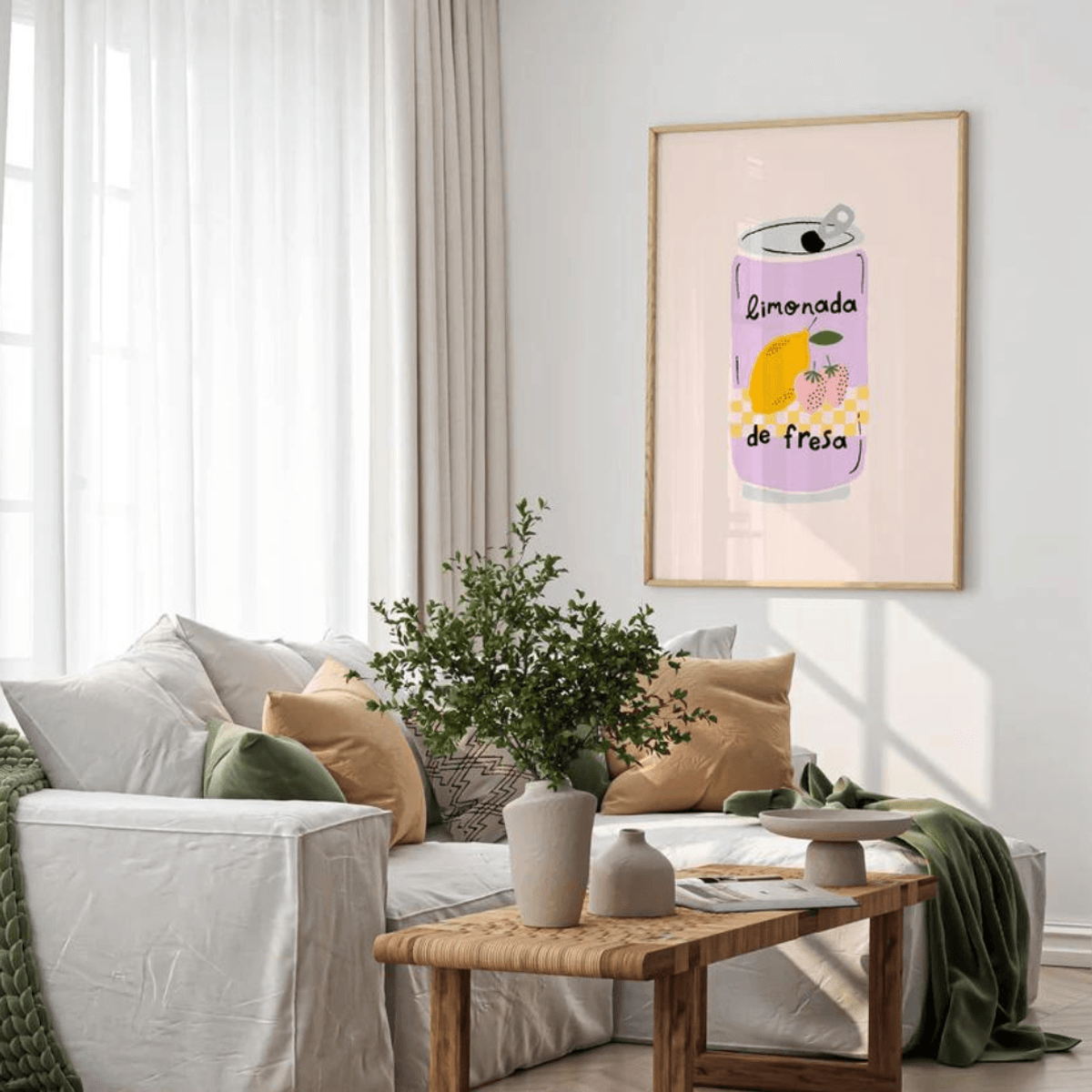 Poster - Strawberry Lemonade