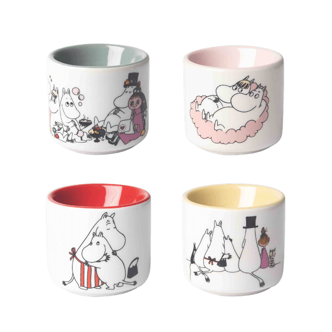 Hovedbilde Eggeglass Mummi Love 4 pk