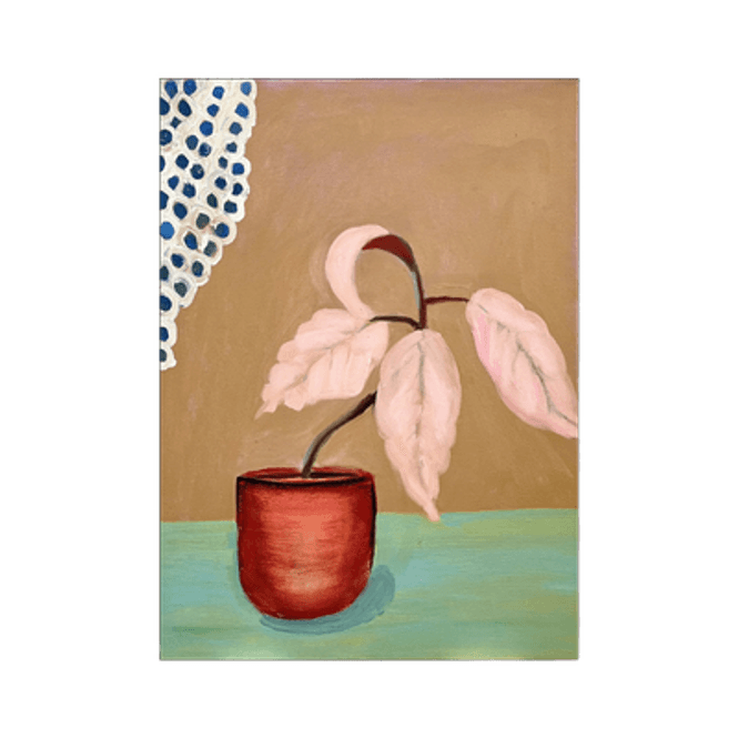 Hovedbilde Poster - Stilleben med plante