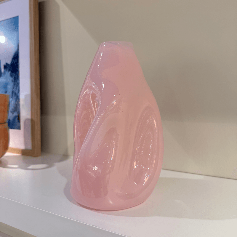 Valk Vase Stor lys rosa