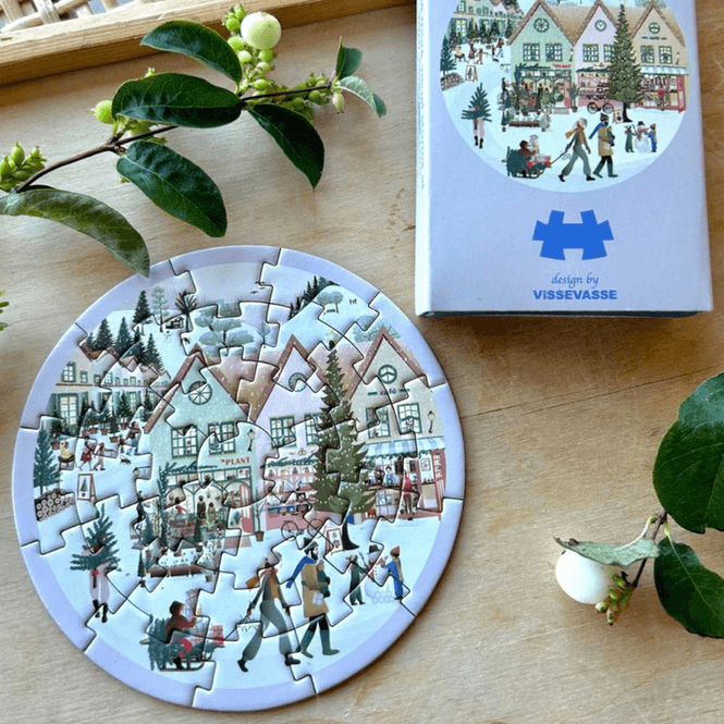 Hovedbilde WHITE CHRISTMAS, Mini-puslespill