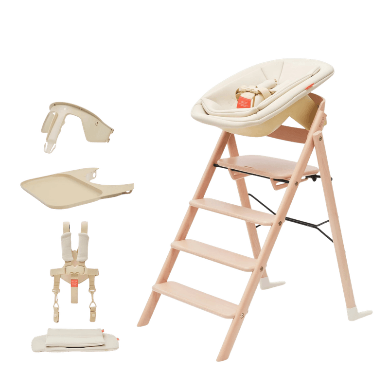 KAOS KLAPP® Komplett Bundle - Barnestol Bøk Natur