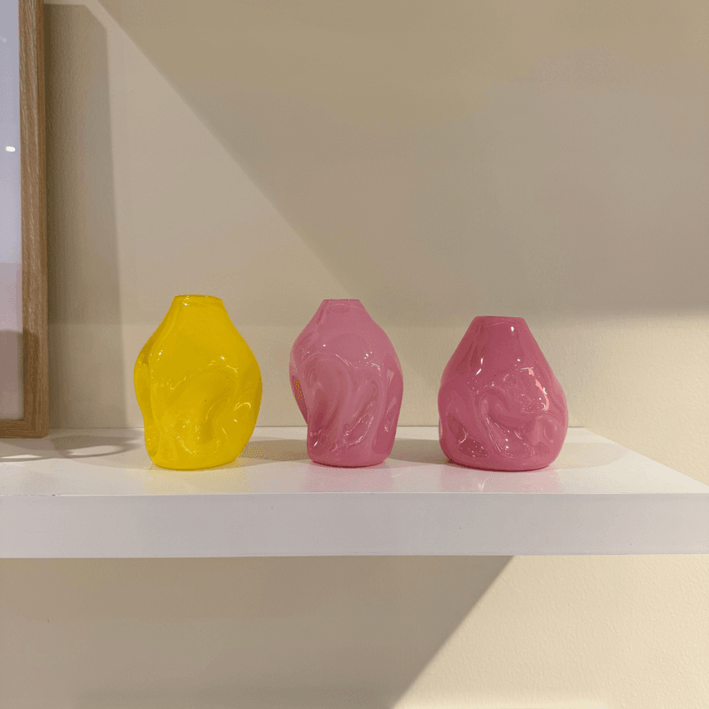 Valk Vase liten Rosa I
