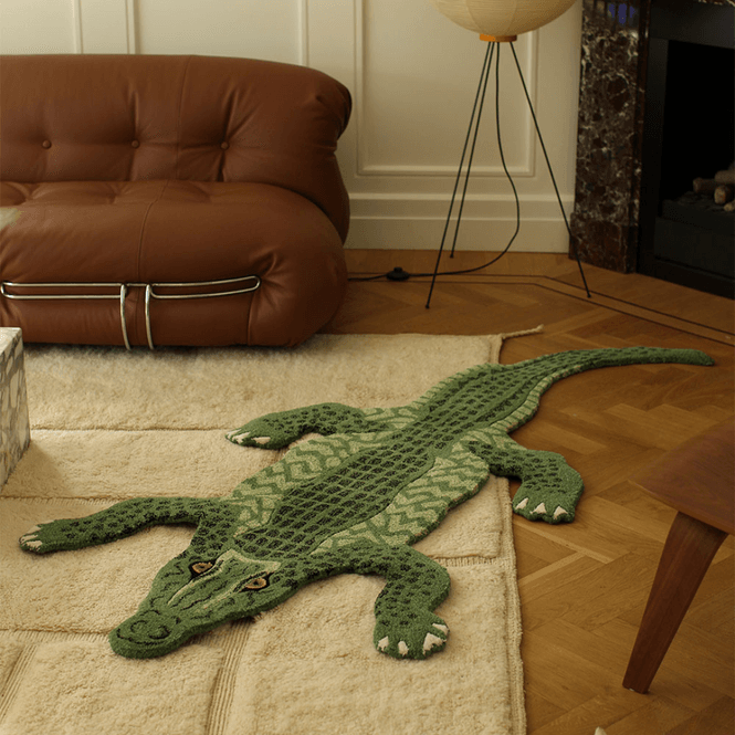 Hovedbilde Coolio Crocodile Rug Large * FORHÅNDSBESTILLING