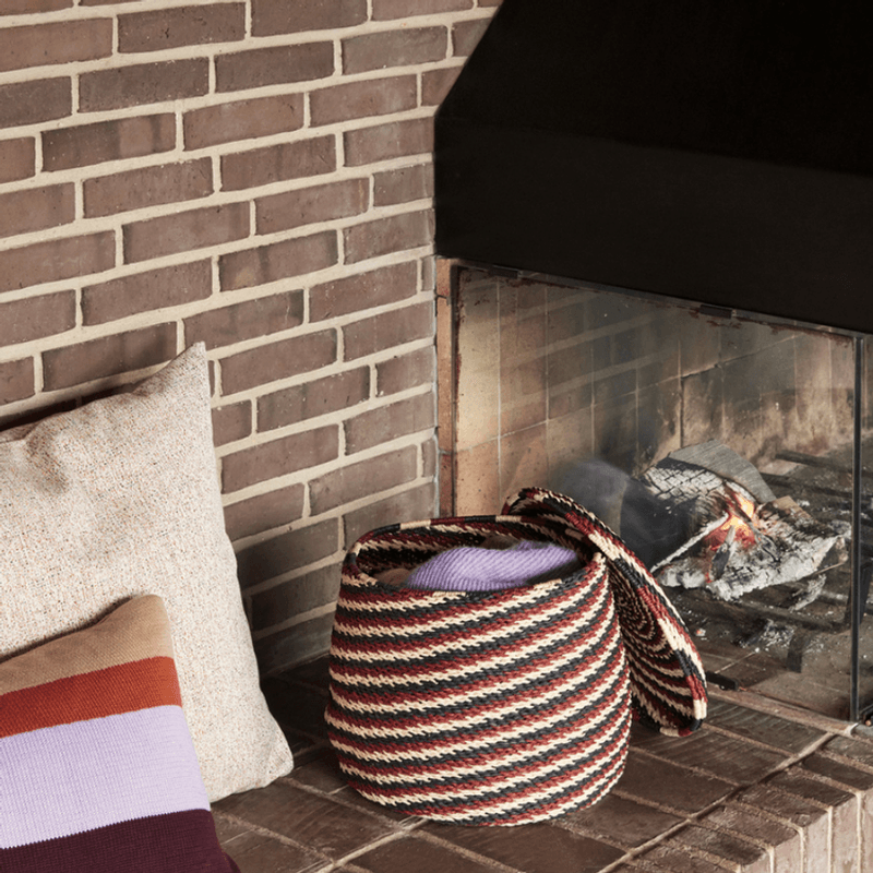 Speckle Cushion Orange/Sand
